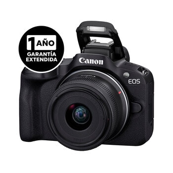 Canon, Cámara Digital EOS R50 RF-S 18-45mm + Garantía Extendida