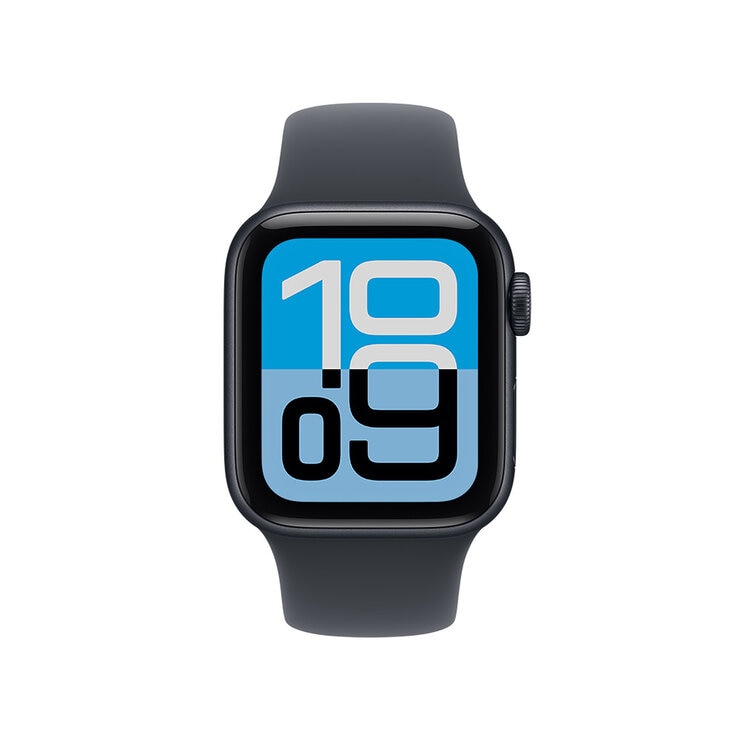 Apple Watch SE 3 (GPS + Celular) 40mm Aluminio Medianoche + Correa Deportiva Medianoche - Talla M/L