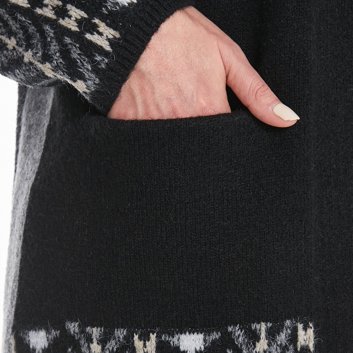 Frye Suéter para Dama Negro Extra Chica