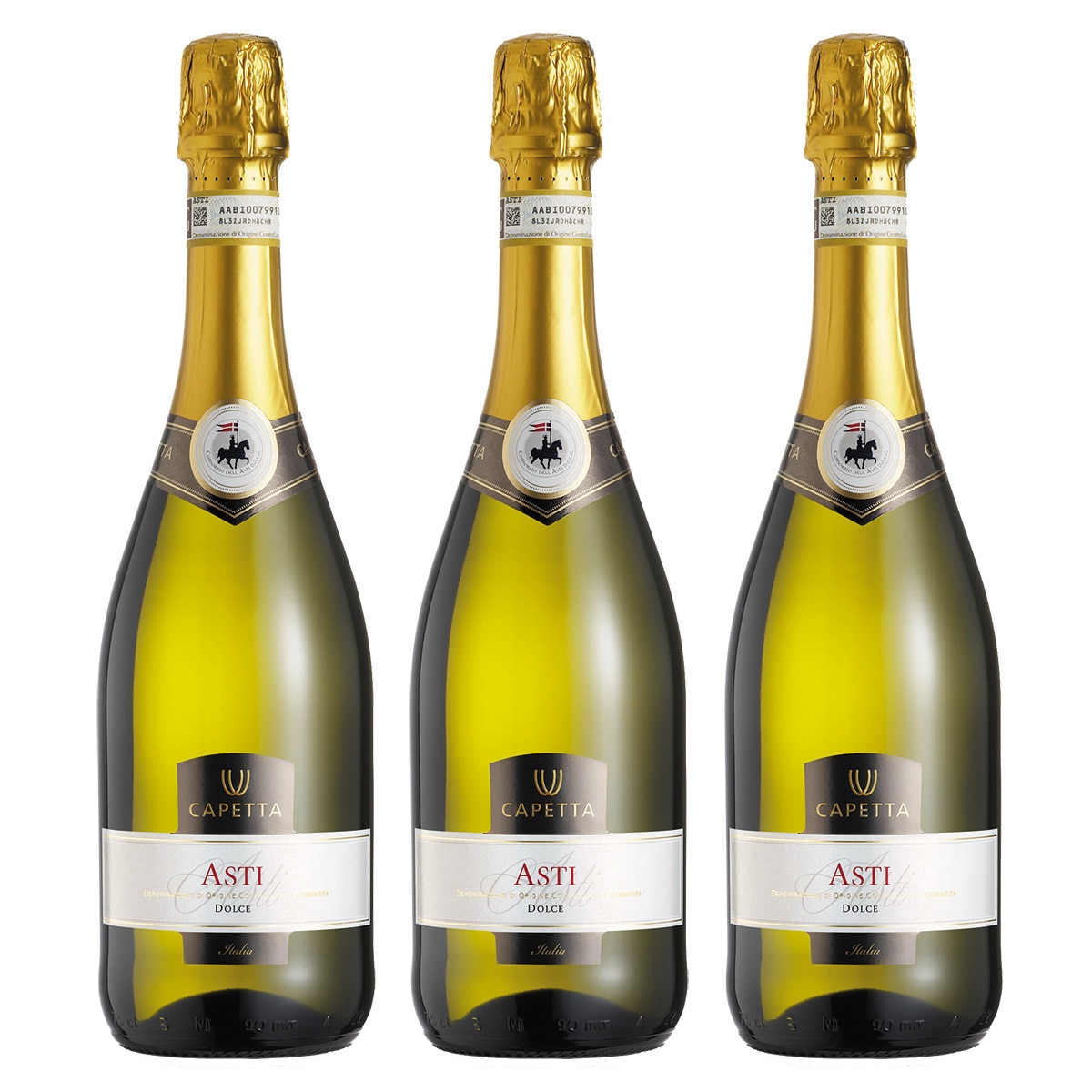 Vino Blanco Espumoso Asti Capetta 3/750ml Costco México