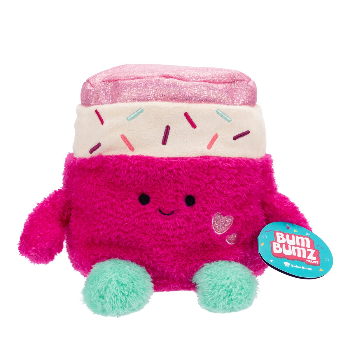 Set de Muñecos de Peluche 4 Piezas, Repostería