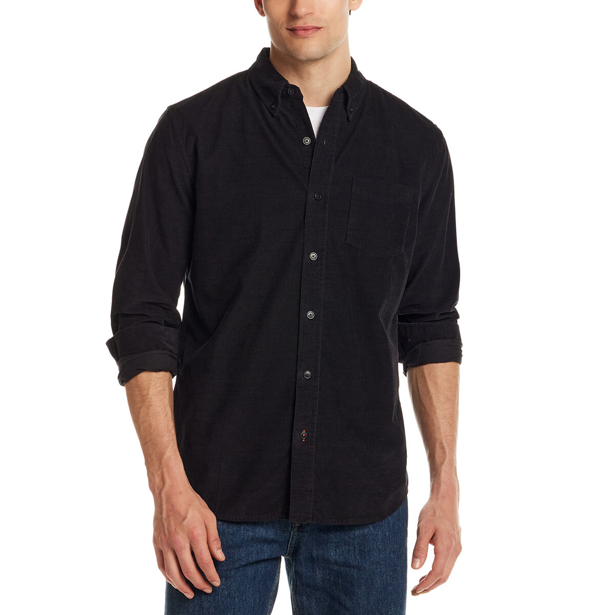 Weatherproof Vintage Camisa para Caballero Gris Chica