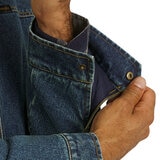 Wrangler Chamarra para Caballero Azul Extra Chica