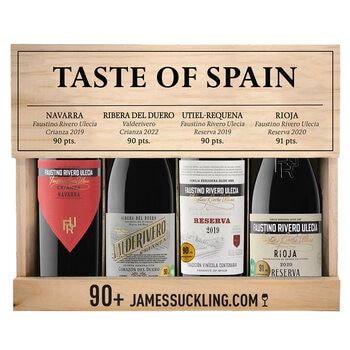 Vino Tinto Taste of Spain 4/750 ml Gift Case
