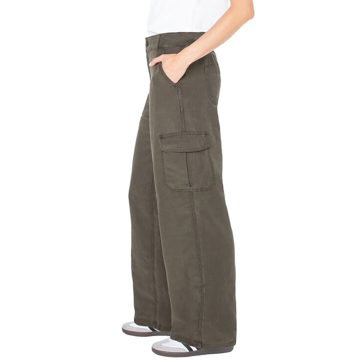 Well Worn Pantalones Cargo para Dama Café 4