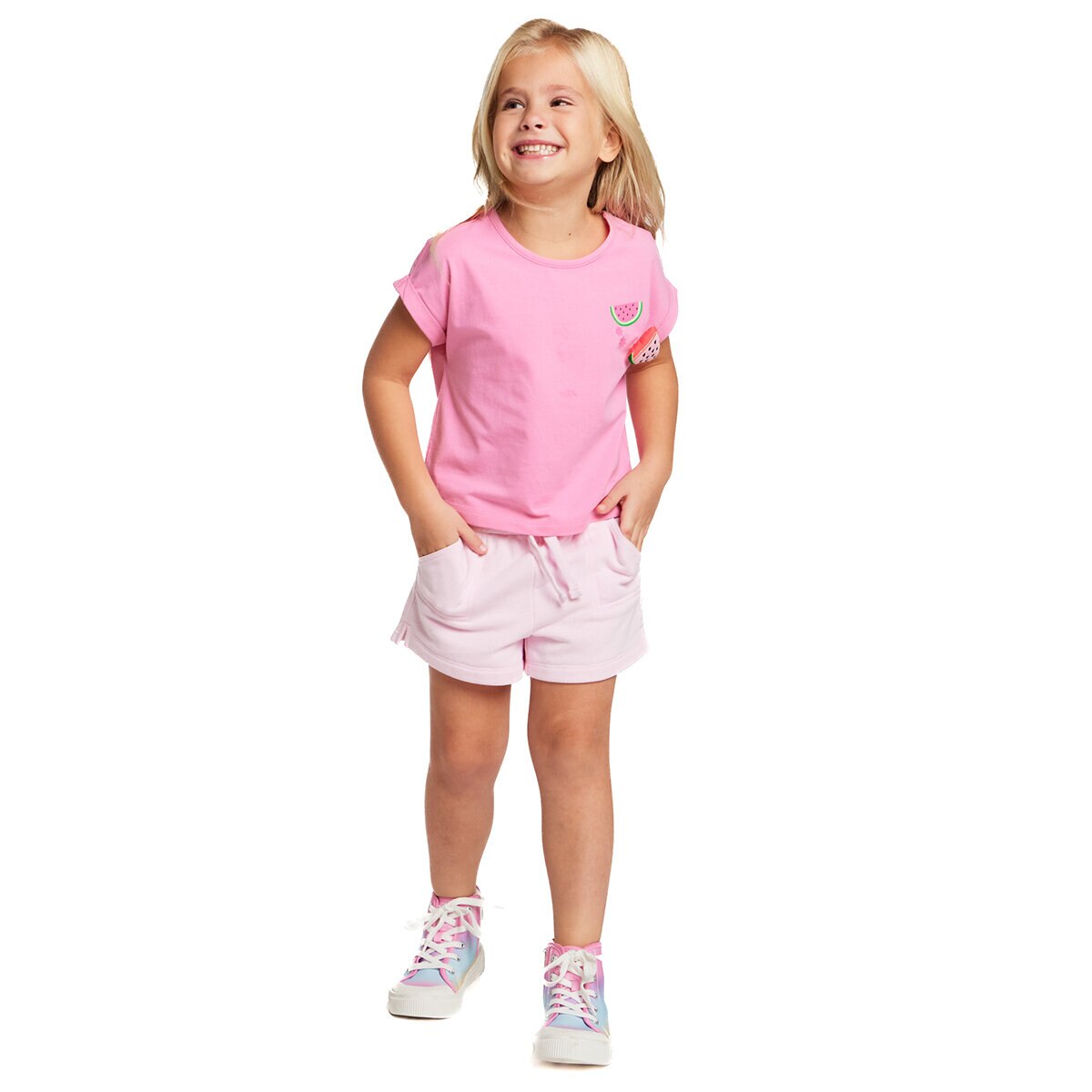 Andy & Evan Conjunto de 2 piezas para Niños y Niñas Rosa 6 Años