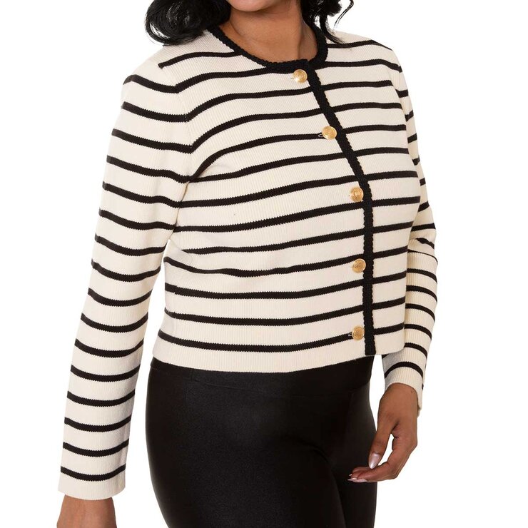 Mario Serrani Italy Suéter para Dama Blanco Extra Grande