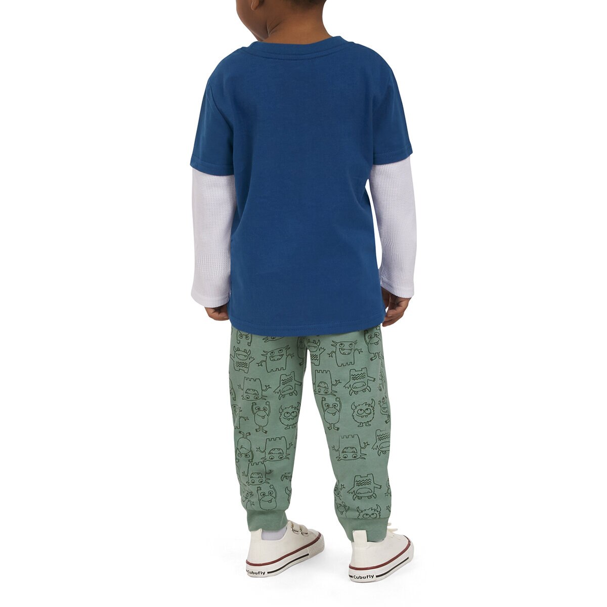 Koala Kids Conjunto 4 Piezas para Niños o Niñas Verde 18 Meses