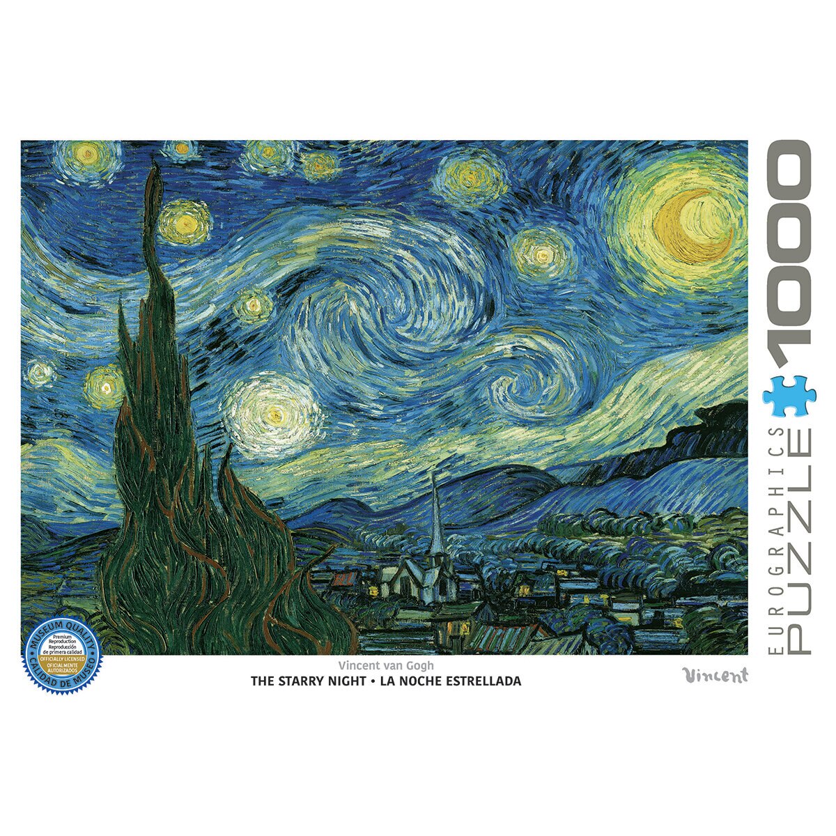 Eurographics Rompecabezas de 1000 pzas, Noche Estrellada