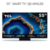TCL Pantalla 55" 4K QLED Miniled Smart TV