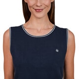 United Colors of Benetton Blusa para Dama Azul Grande