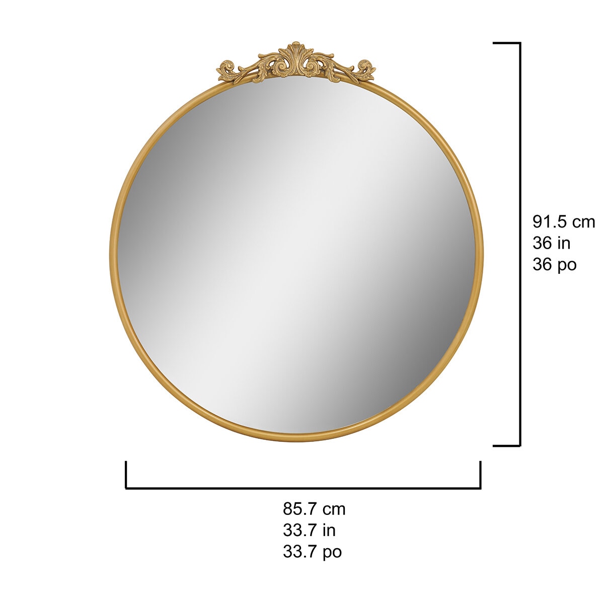 Life In Style. Espejo de Pared Redondo