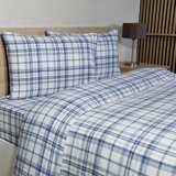 Flannel From Portugal, Juego de Sábanas de Franela, Tamaño Matrimonial 4 Piezas, Varios Modelos