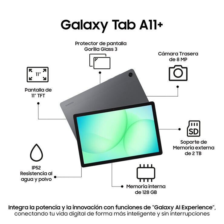 Samsung Galaxy A11+ 128GB Gris