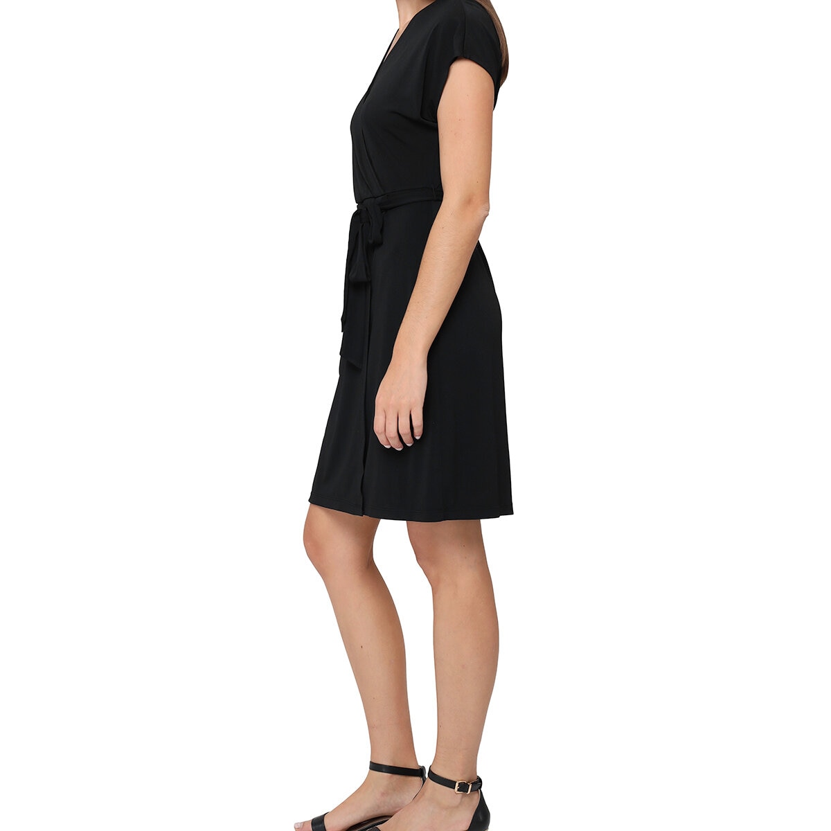 Nicole Miller Original Vestido para dama negro 3X
