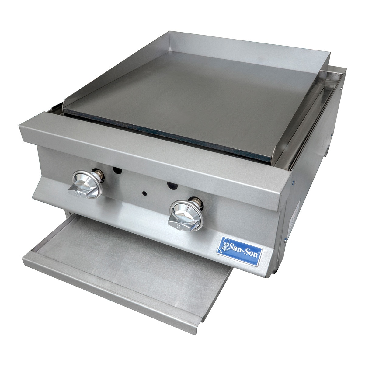 Plancha profesional San Son de 24", acero inoxidable 