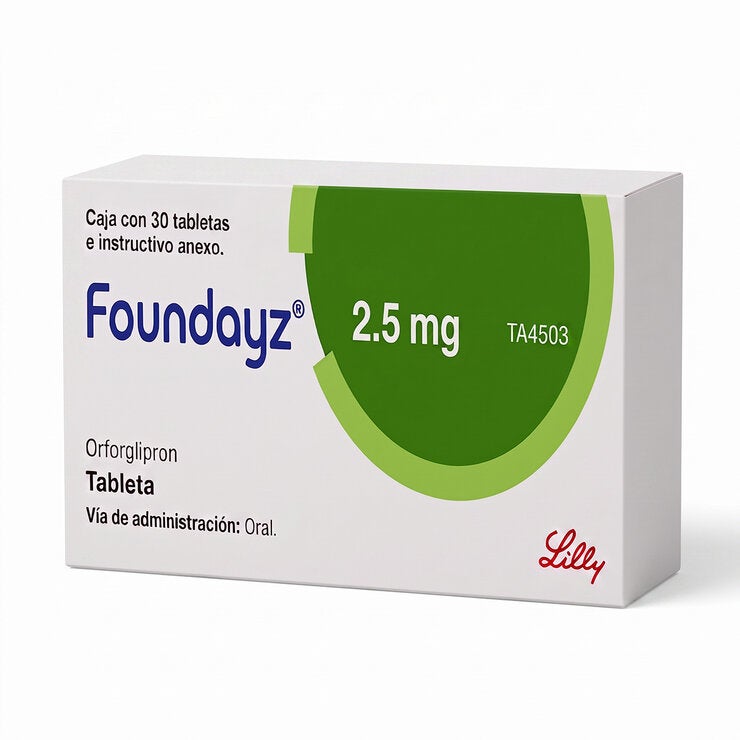 Foundayz 2.5 mg 30 Tabletas Foundayz 2.5 mg 30 Tabletas