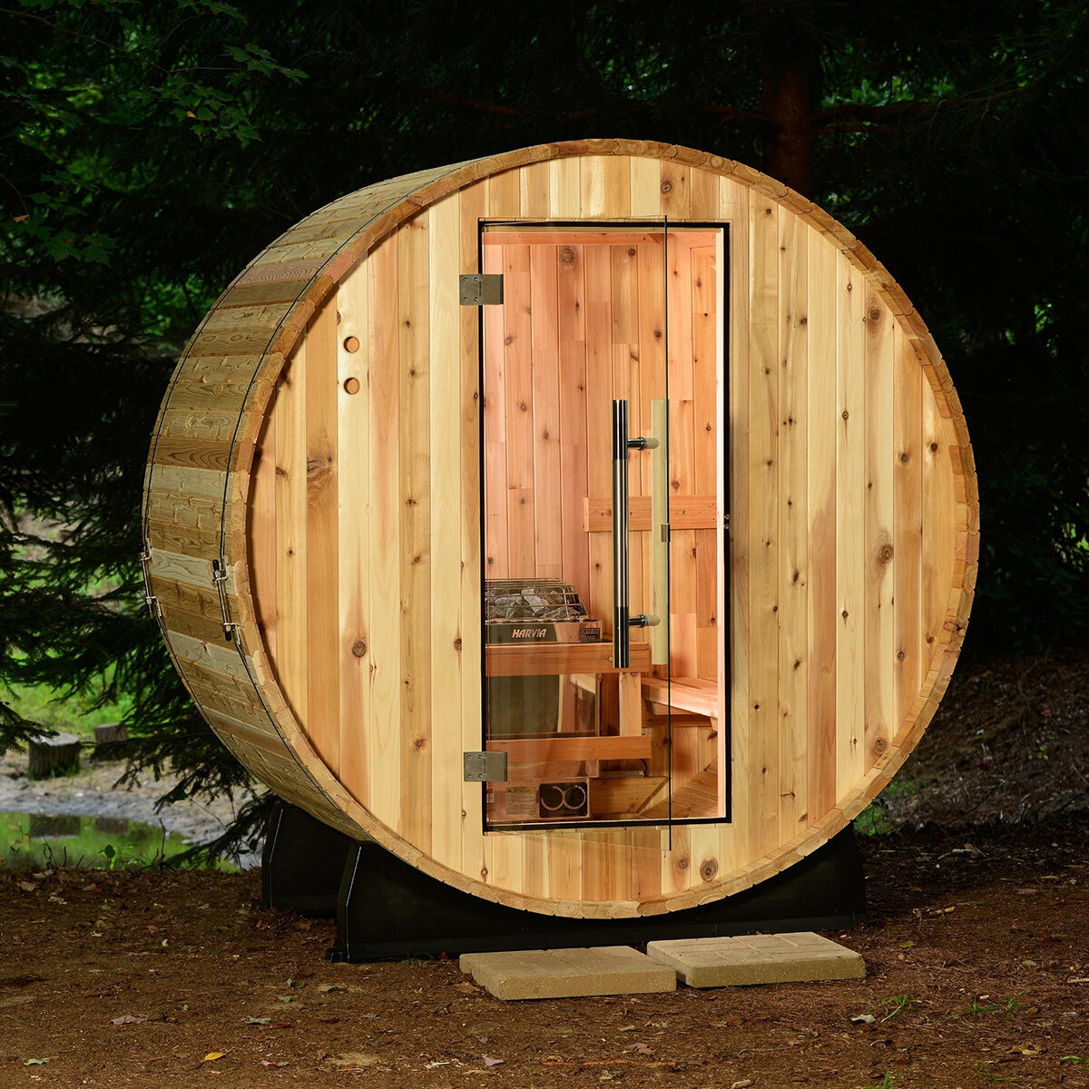 Sauna con Diseño de Barril Almost Heaven Duet, 2 Personas Sauna con Diseño de Barril Almost Heaven Duet, 2 Personas