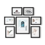 Umbra Set de 7 Marcos para Fotografías, Varios Colores Umbra Set de 7 Marcos para Fotografías, Varios Colores