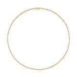 Collar de Diamantes, 5ctw, Oro Amarillo de 14K