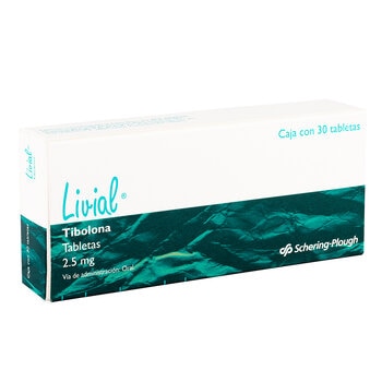 Livial 2.5mg 30 Tabletas