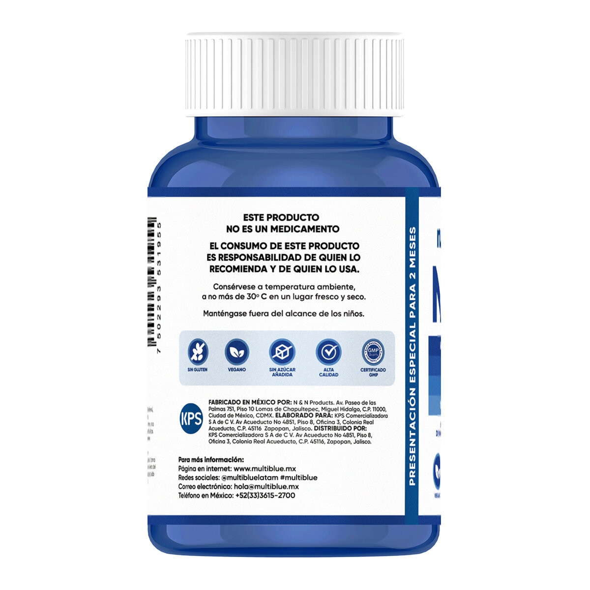 Multiblue Nad 120 Cápsulas