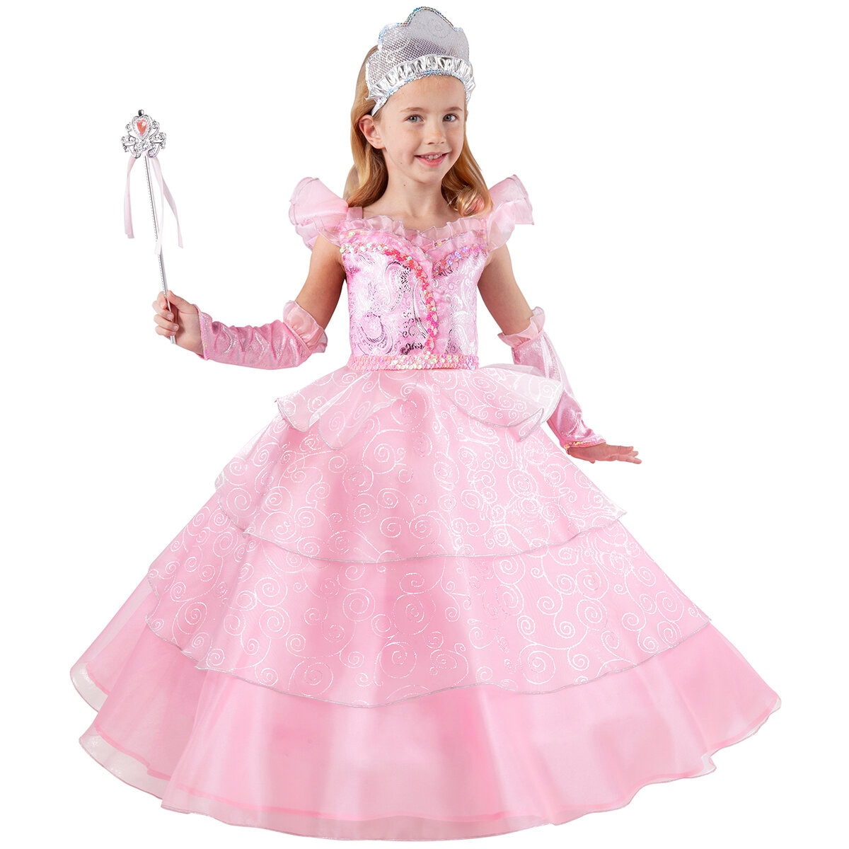 Juego de Disfraz Princesa Rosa, 7/8