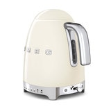 Smeg, Tetera Eléctrica con Temperatura Variable, crema