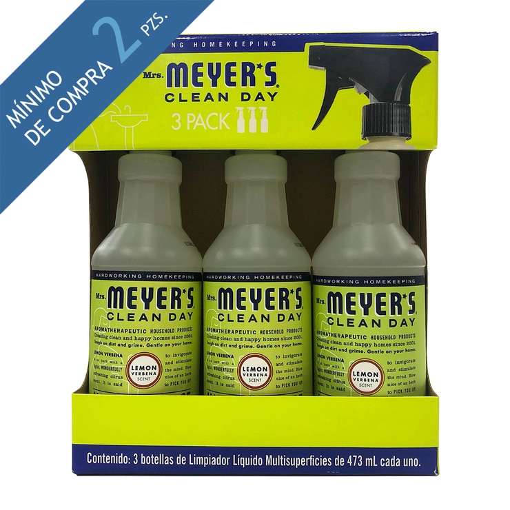 Limpiador Líquido Multisuperficies, Mrs. Meyers 3 de 473 ml Costco México