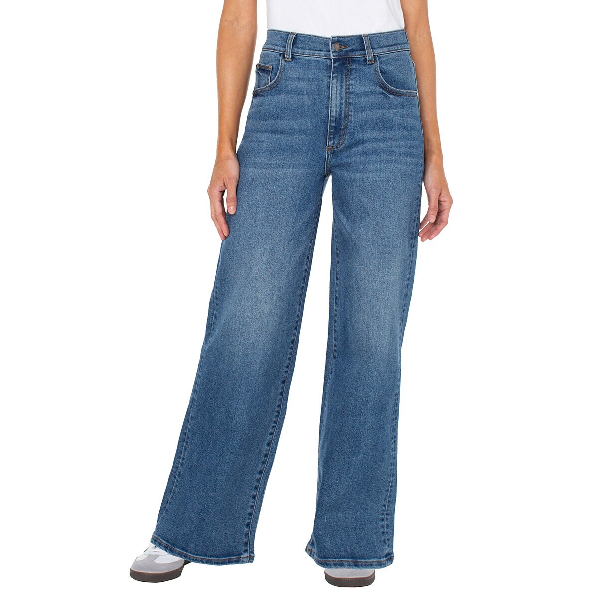 Well Worn Jeans para Dama Azul 4