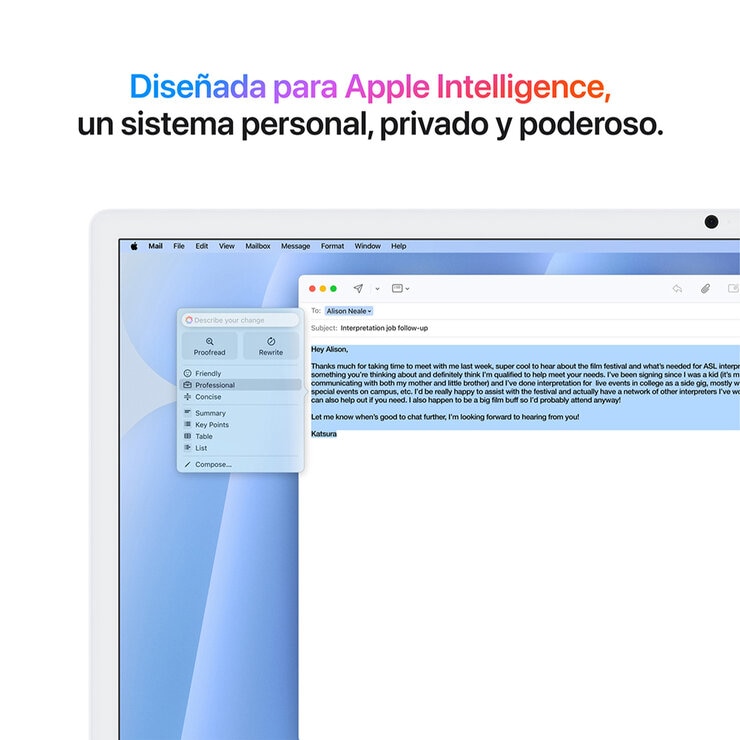 Apple iMac 24" 256GB 4.5K Chip M4 Azul CPU de 8 núcleos GPU de 8 núcleos Memoria unificada de 16GB Apple iMac 24" 256GB 4.5K Chip M4 Azul CPU de 8 núcleos GPU de 8 núcleos Memoria unificada de 16GB