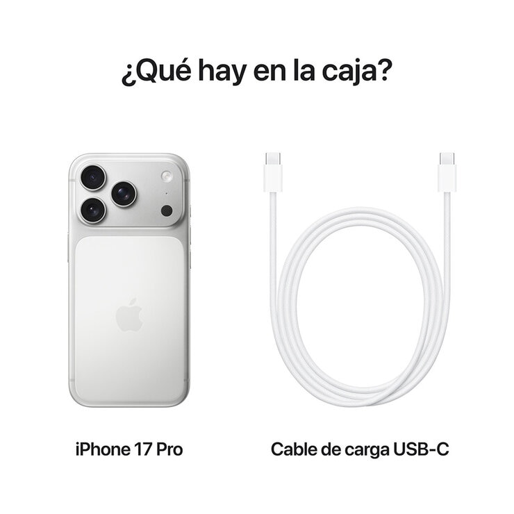 Apple iPhone 17 Pro 512GB Plata Apple iPhone 17 Pro 512GB Plata