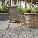 Agio, Amira Sala para Exterior con Fogatero de 5 piezas Agio, Amira Sala para Exterior con Fogatero de 5 piezas