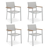 Midtown Concept, Tagula Set de 4 Sillas para Exterior