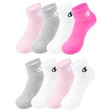 Champion Calcetines para Niños 8 pares Rosa / Blanco / Gris 20 cm - 22 cm
