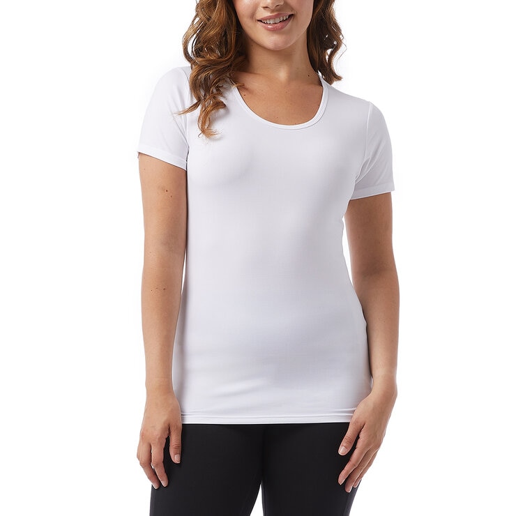 32 Degrees Cool Playera para Dama Blanco Mediana
