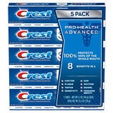 Crest Pro Health Advanced Pasta Dental 5 pzas de 144 gr