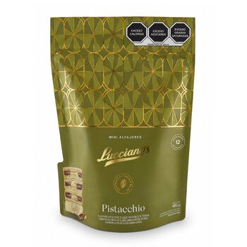 Lucciano's Mini Alfajores de Pistache 480 g Lucciano's Mini Alfajores de Pistache 480 g