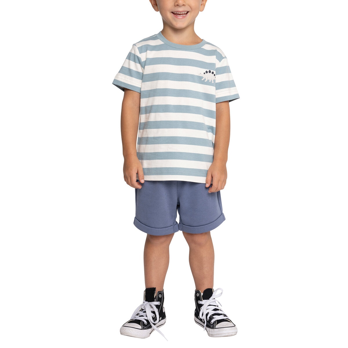 Pekkle Playera 4 piezas para Niños y Niñas Dinosaurio 5 Años