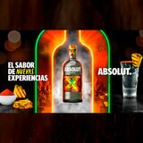 Vodka Absolut Smoky Piña 700ml