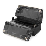 Stella & Max Cosmetiquera de 3 Secciones Negro