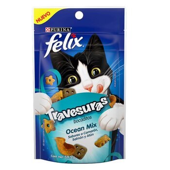 Felix Travesuras Premios para Gato 10 pzas de 59.5 g