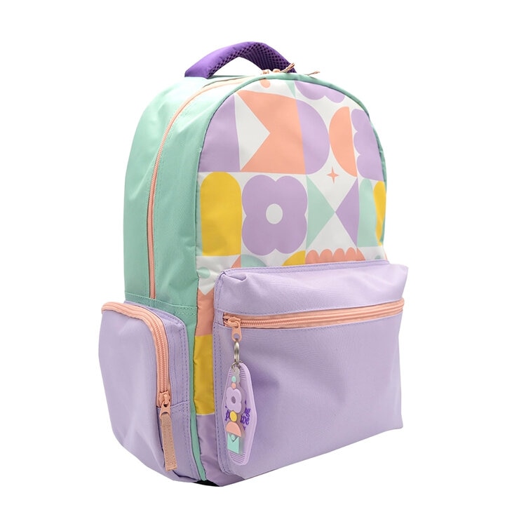 Mochila con Lonchera Kiut Norma Geometric Mochila con Lonchera Kiut Norma Geometric