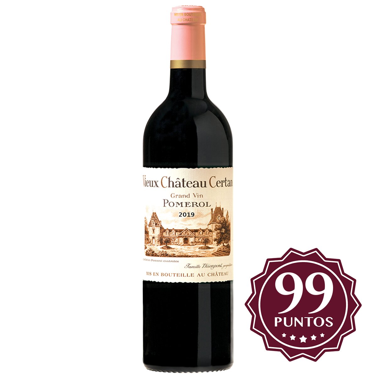 Vino Tinto Vieux Chateau Certan 750 ml