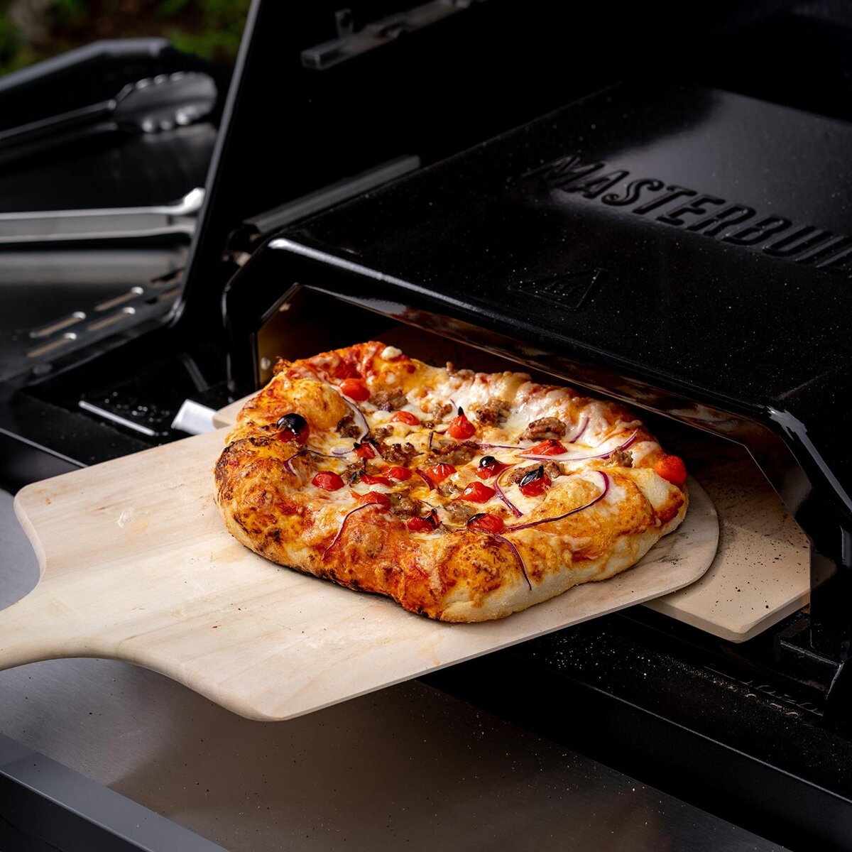 Masterbuilt, Asador de Carbón Digital Series 900 + Ahumador + Horno Para Pizzas