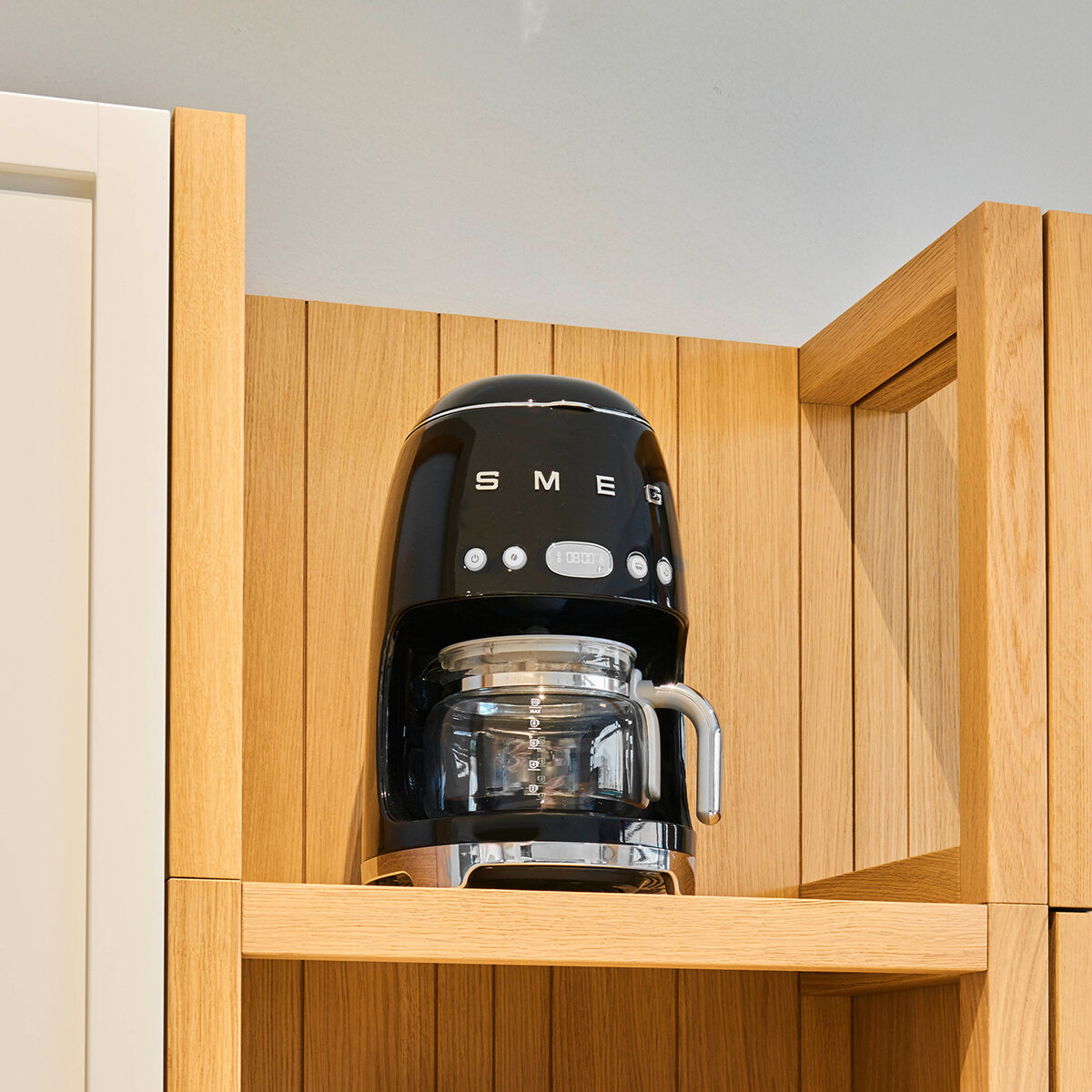 Smeg Cafetera de goteo 10 tazas negro