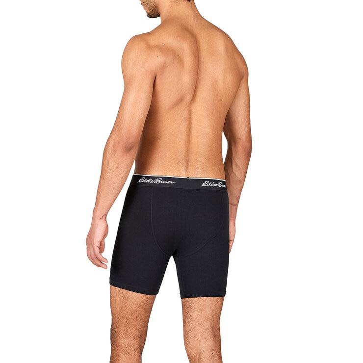 Eddie Bauer Boxers para Caballero 5 piezas Azul Chica