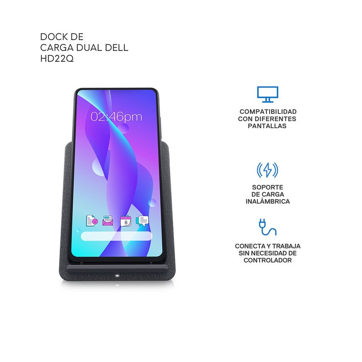 DELL Dock Estación de Carga Inalámbrica
