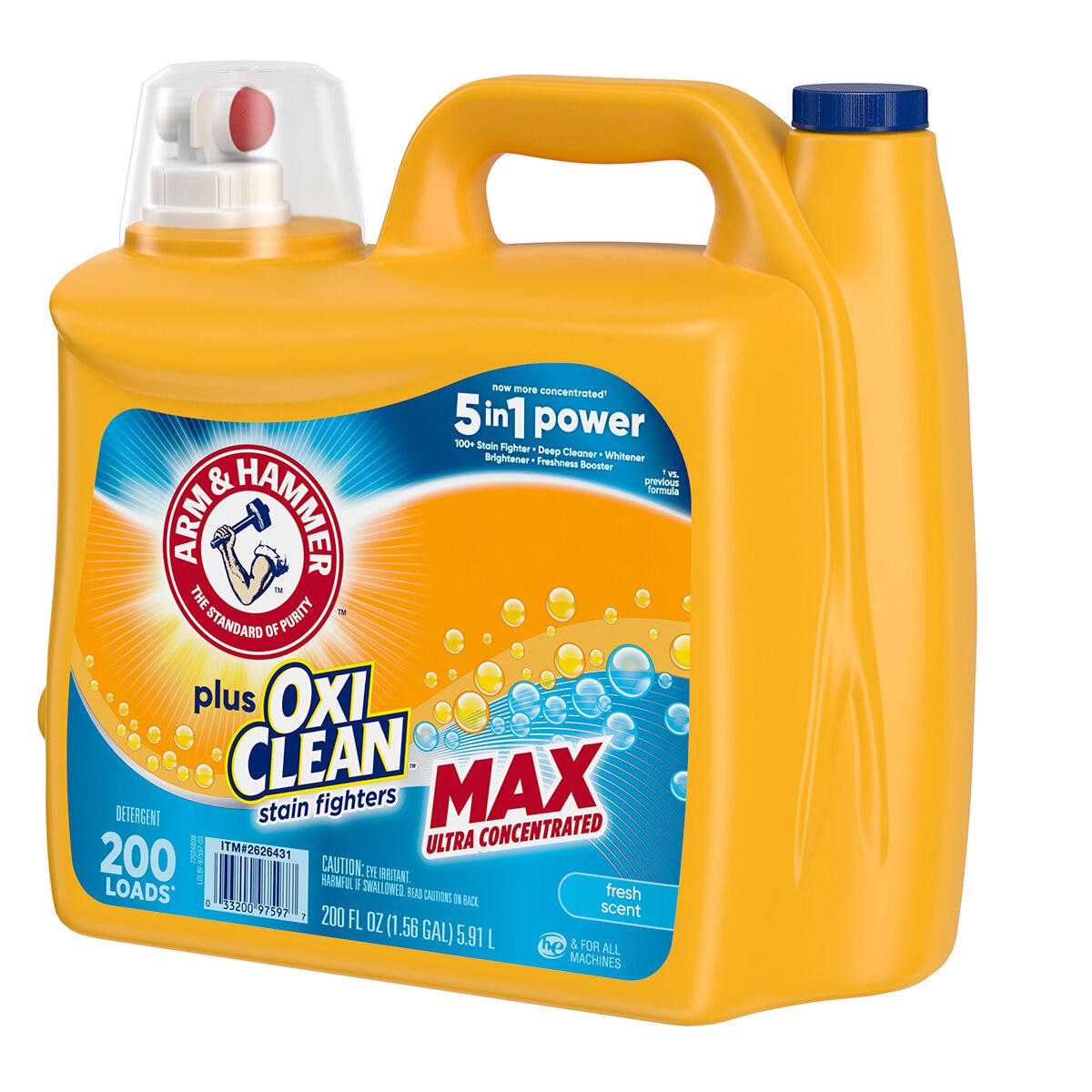 Arm & Hammer Detergente Líquido OxiClean Max 5.9 l