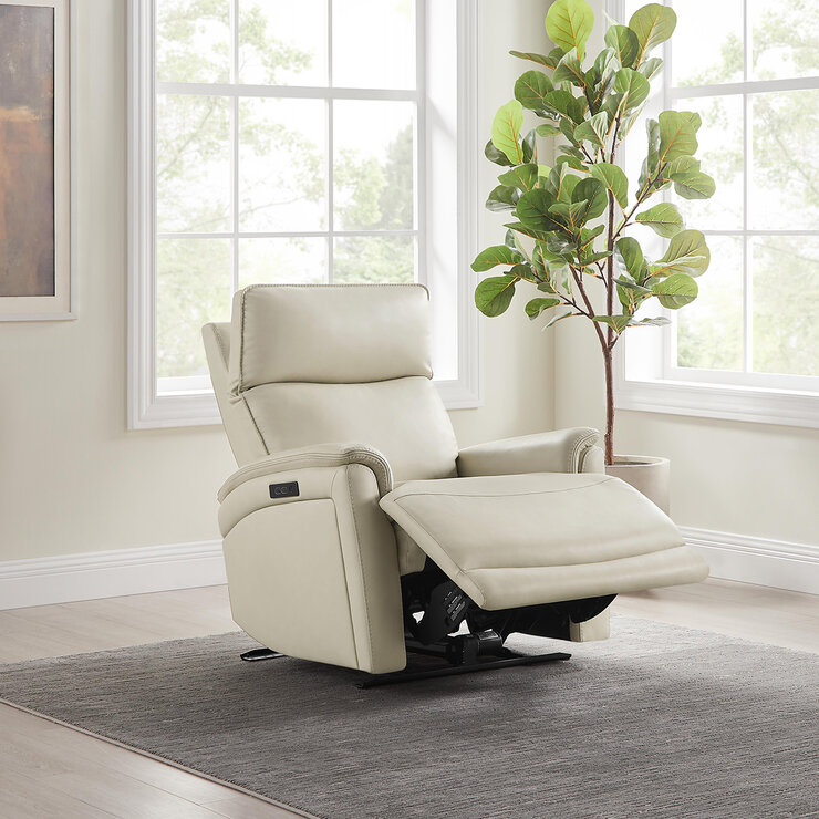 Gilman Creek Furniture, Sillón Reclinable Eléctrico de Cuero Gilman Creek Furniture, Sillón Reclinable Eléctrico de Cuero